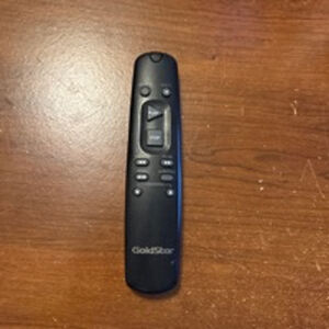 GoldStar Remote Control Black